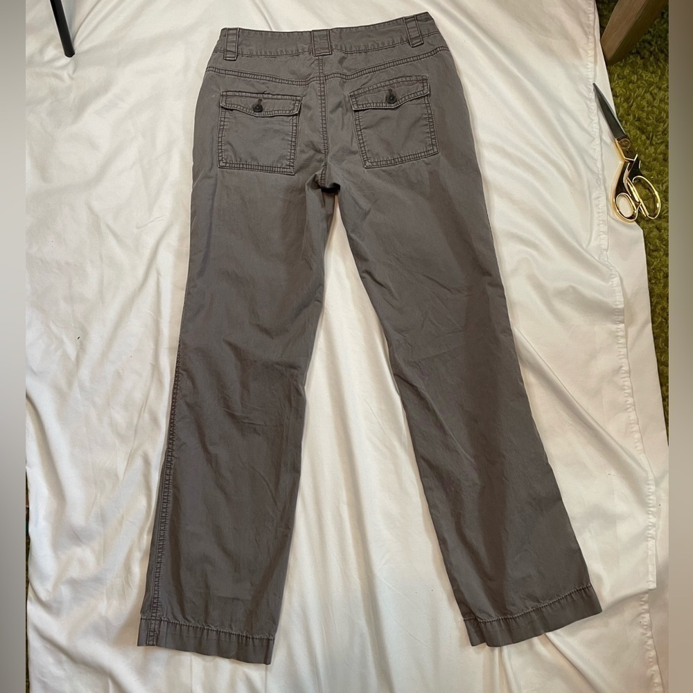 Loft size 0 gray straight leg pants - Picture 4 of 14